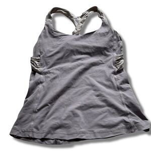 Lululemon Purple Racer Back Tank Top Size 6 No pads